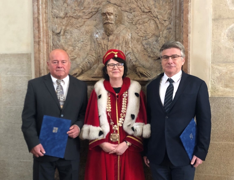 Professors Eichler and Marek received Appointment Decrees