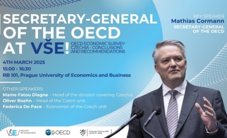 OECD Secretary General at the Prague University of Economics and Business!