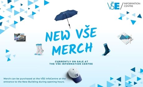 New merch of VŠE now on sale!