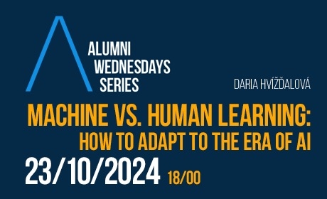 Alumni Wednesdays series: Machine vs. Human Learning: How to Adapt to the Era of AI