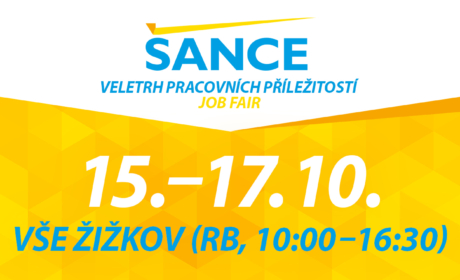 Veletrh pracovních příležitostí Šance /15.10 – 17.10/