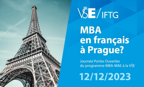 Online Den otevřených dveří francouzsko-českého programu MBA_MAE – 12.12. od 17:00