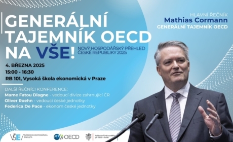 Generální tajemník OECD na VŠE!