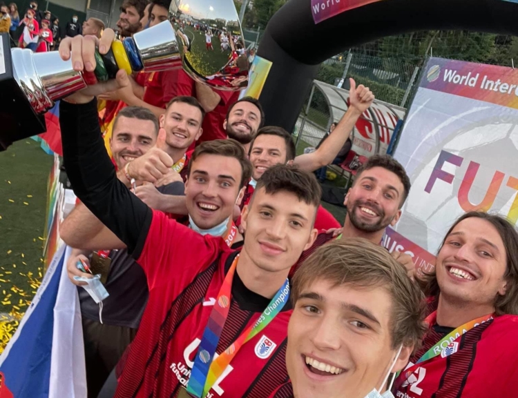 Futsalový tým VŠE přivezl bronz z Univerzitních her