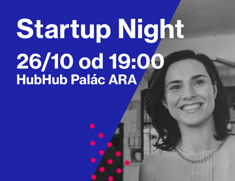 Startup Night ve středu 26. 10. 2022