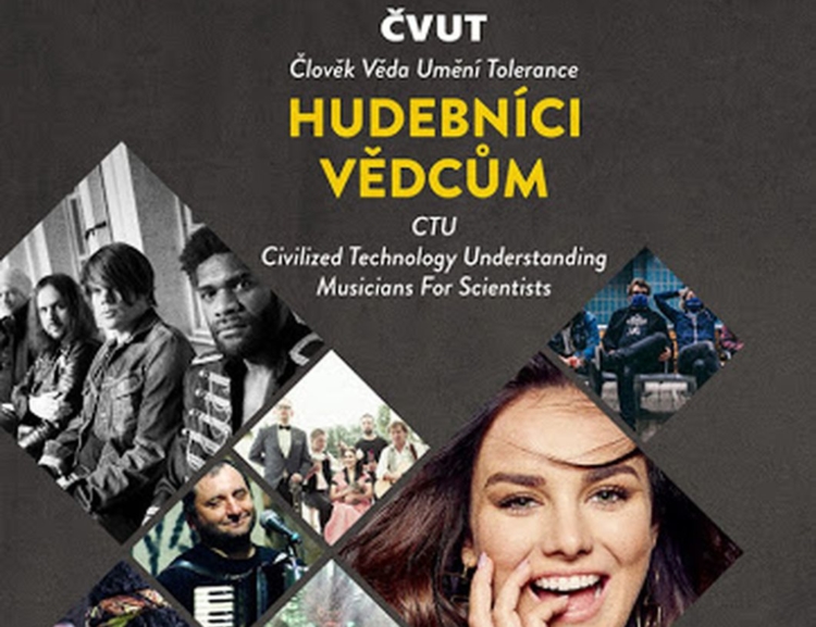 Hudebníci vědcům: Poslechněte si on-line festival, který pořádá ČVUT /13. 5./